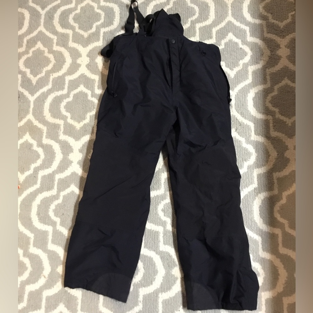 Cabelas Black GoreTex Thinsulate Insulated Snow Bib Overalls